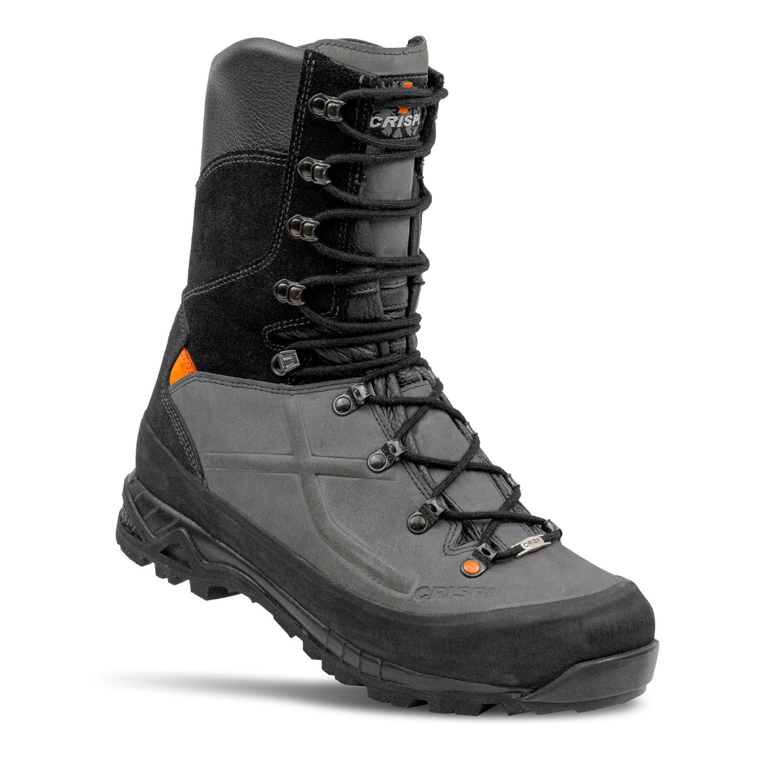 Crispi Anchor Point Wildland Jagdstiefel Grau Schwarz | QHEPUZ751