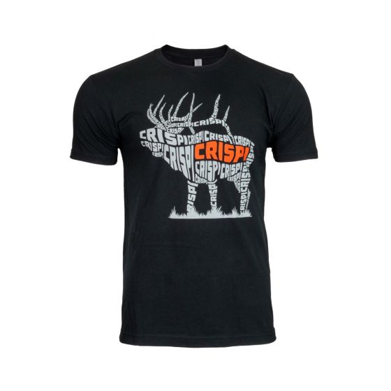 Crispi Bugle T-Shirts Schwarz | IEDBGV274
