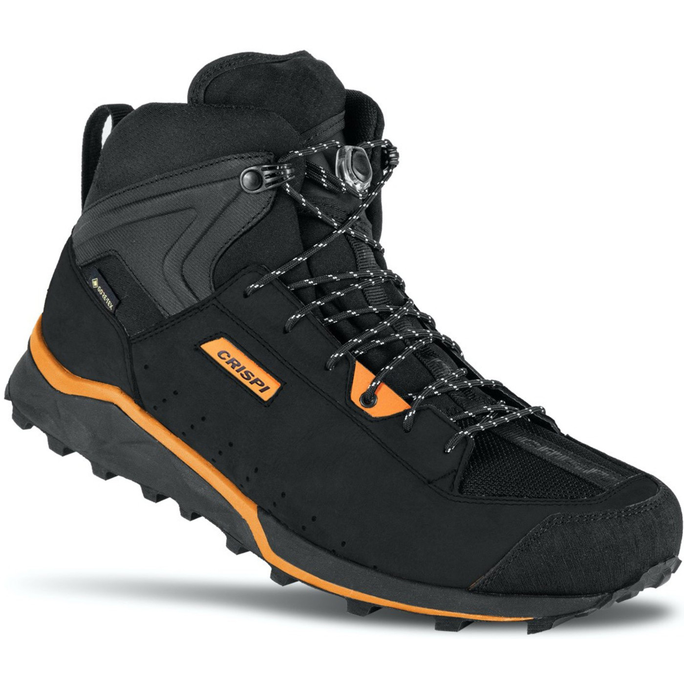 Crispi Crossover FG Pro Mid Wanderschuhe Schwarz Blau | NRLVAY196