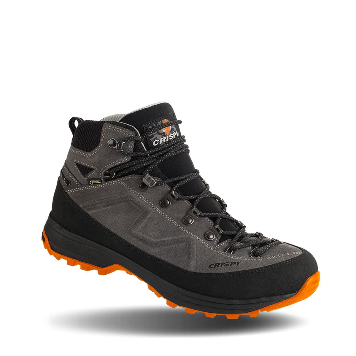 Crispi Crossover Pro Light GTX Wanderschuhe Grau Orange | BGSLVR150