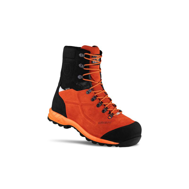 Crispi FORST KL2 GTX Arbeitsschuhe Orange Schwarz | FYMSBL084