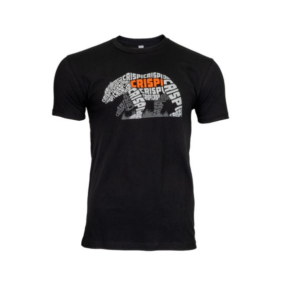 Crispi The Bruin T-Shirts Schwarz | QZNVAY239