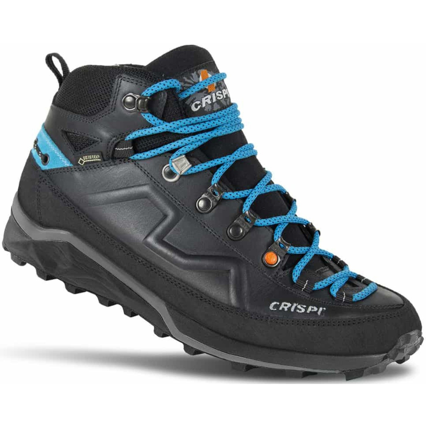 Crispi Valdres Wanderschuhe Schwarz | BUFVQY982