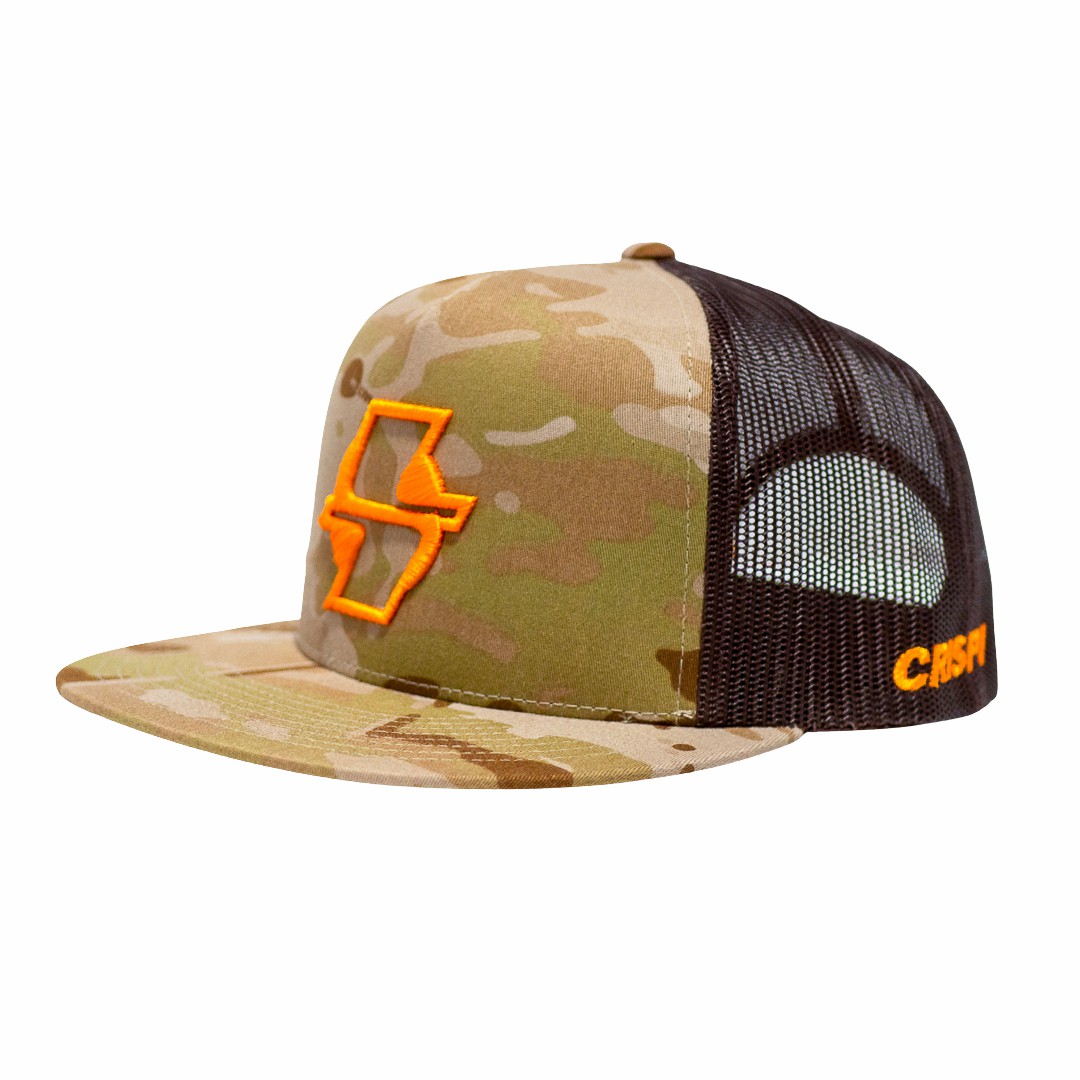 Crispi Yupoong Snapback Hüte Khaki | AESFNL274