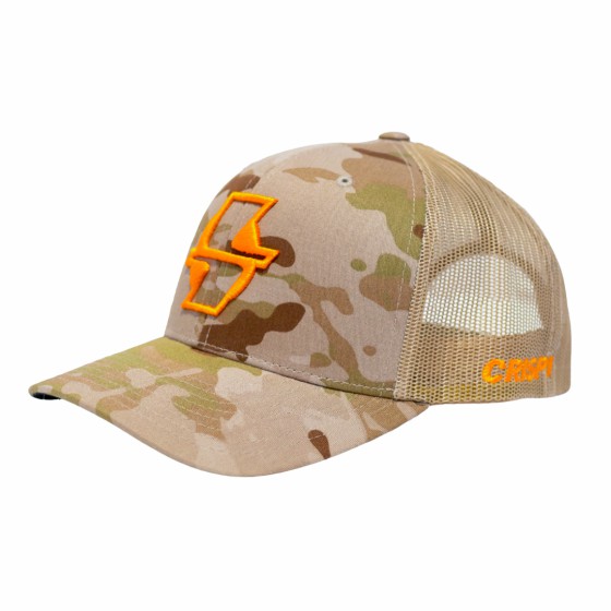 Crispi Yupoong Snapback Hüte Khaki | KUZLPM821