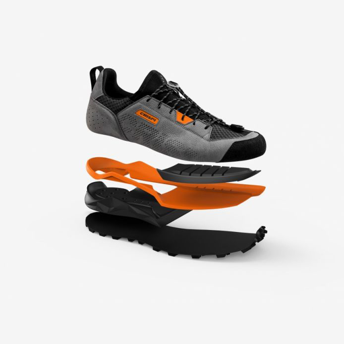 Crispi Attiva Laufschuhe Grau | IAKQRS605