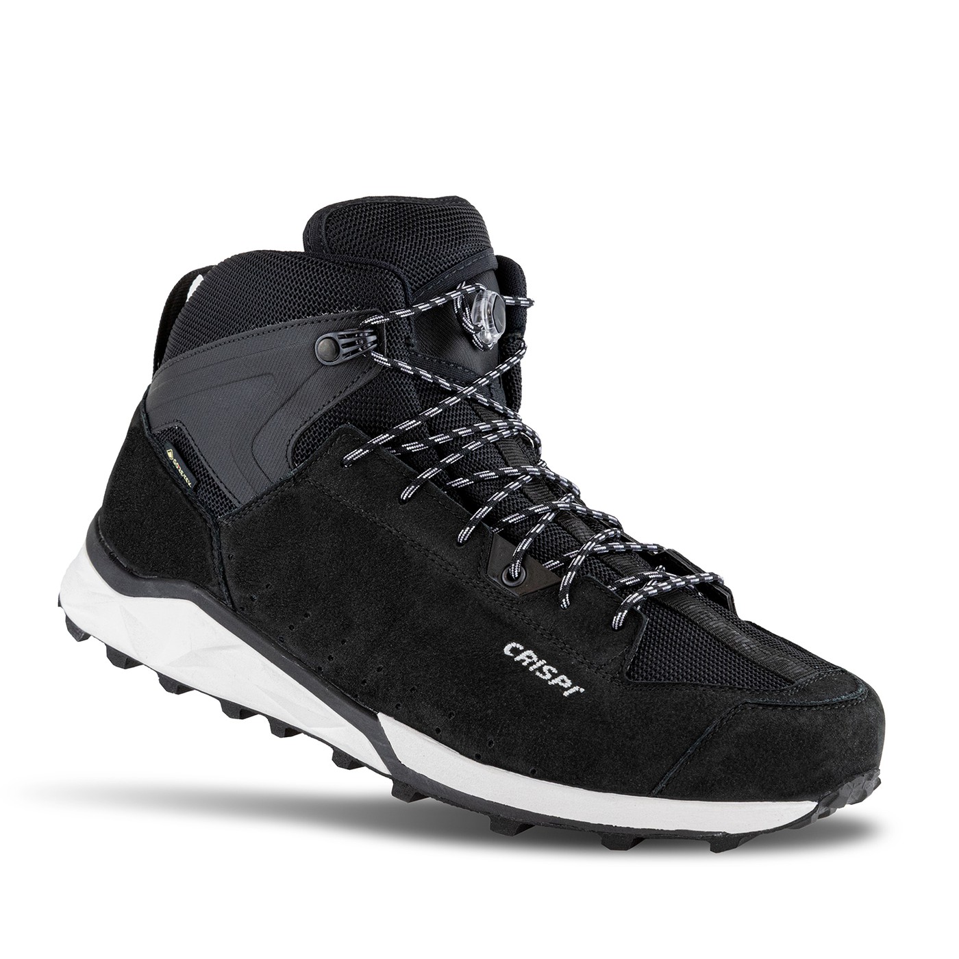 Crispi Attiva Mid Wanderschuhe Schwarz | IVPRDO802