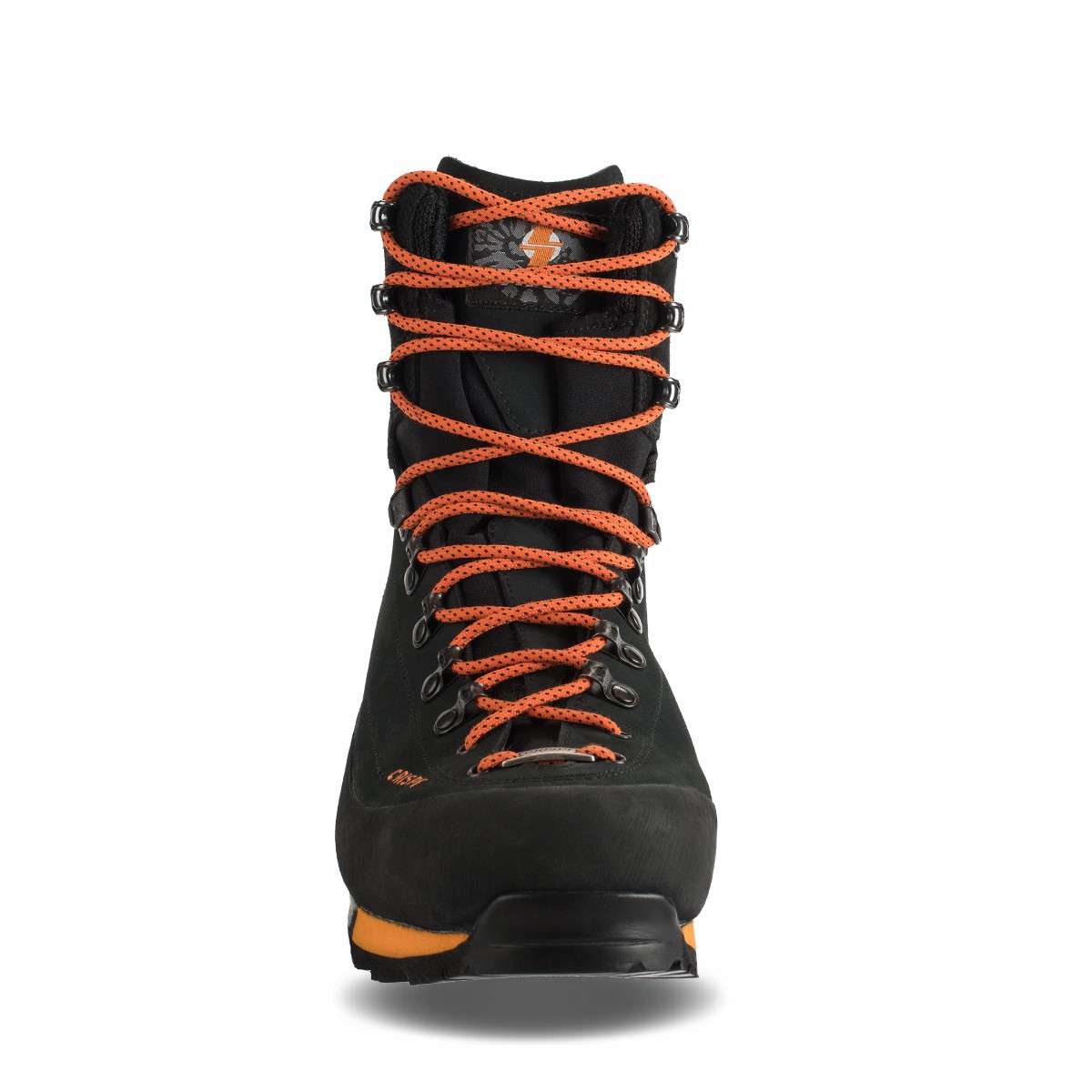 Crispi Briksdal SF GTX Jagdstiefel Schwarz Orange | MEWAKY964