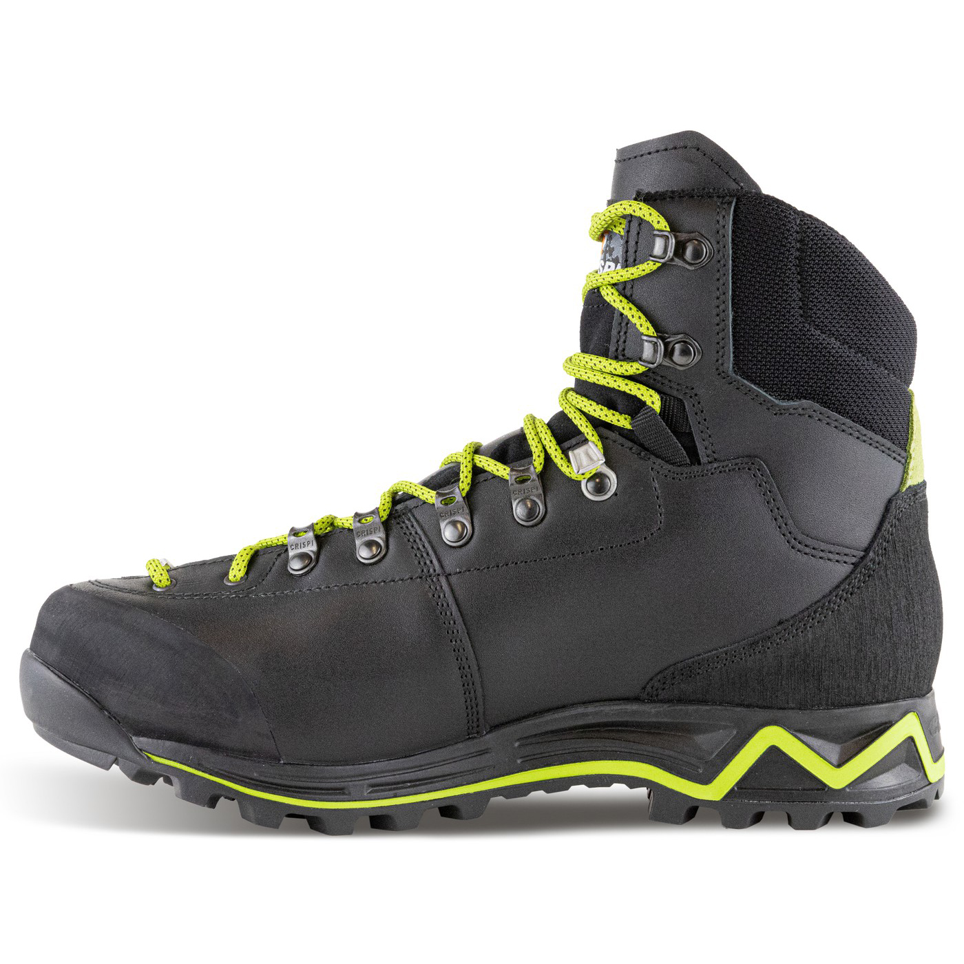Crispi Briksdal Wanderschuhe Schwarz Orange | QYHBRG765