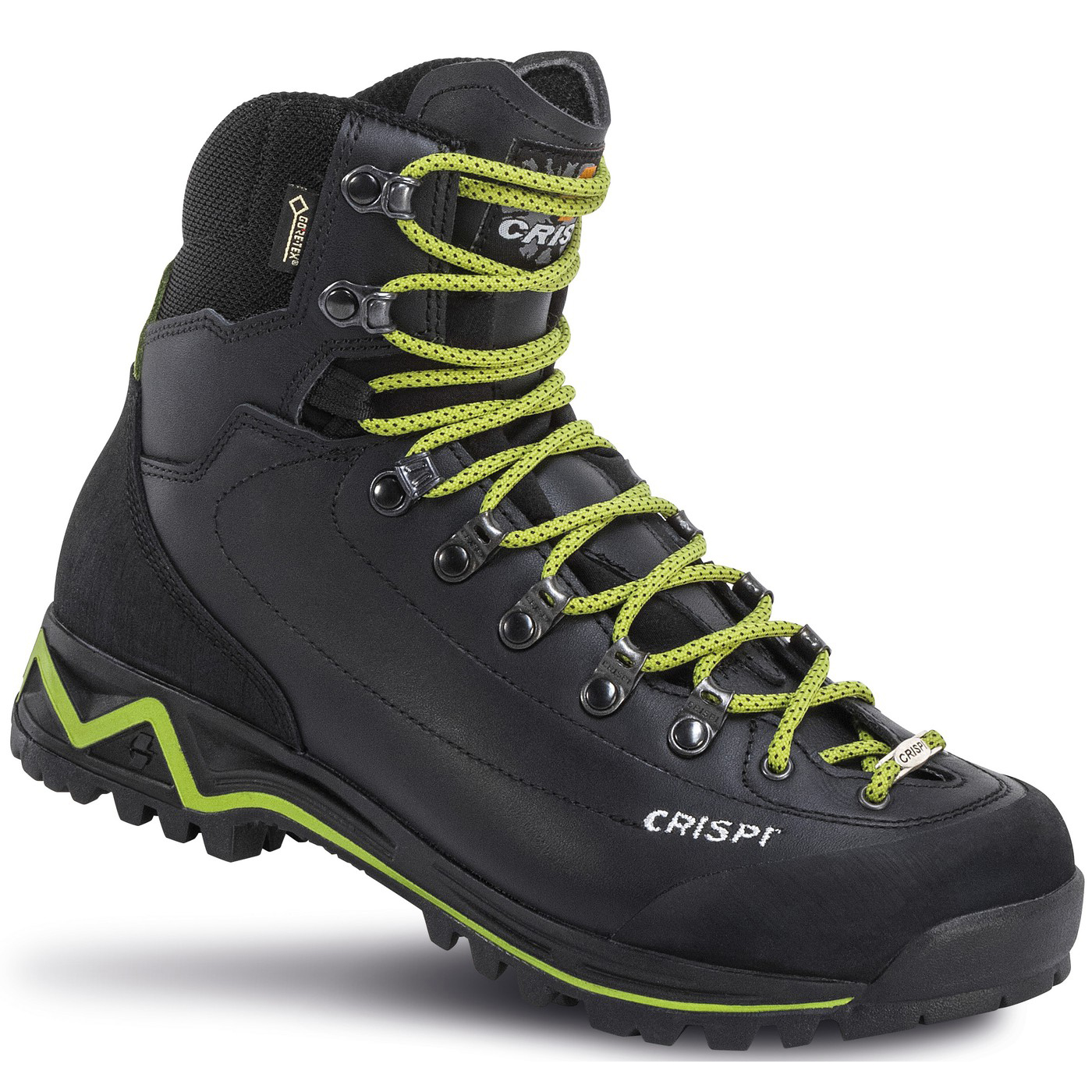 Crispi Briksdal Wanderschuhe Schwarz Orange | QYHBRG765