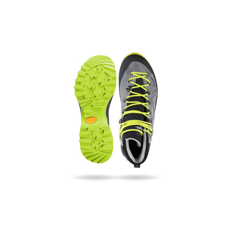 Crispi CROSSOVER LIGHT PRO MID GTX Jagdstiefel Grau Grün | OQKLXF784