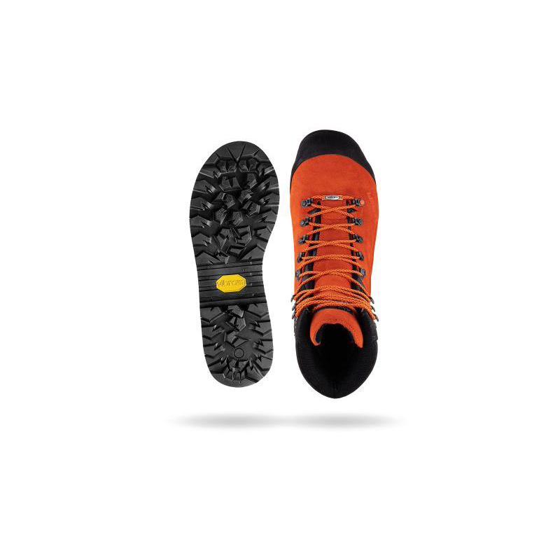 Crispi FORST KL2 GTX Arbeitsschuhe Orange Schwarz | FYMSBL084