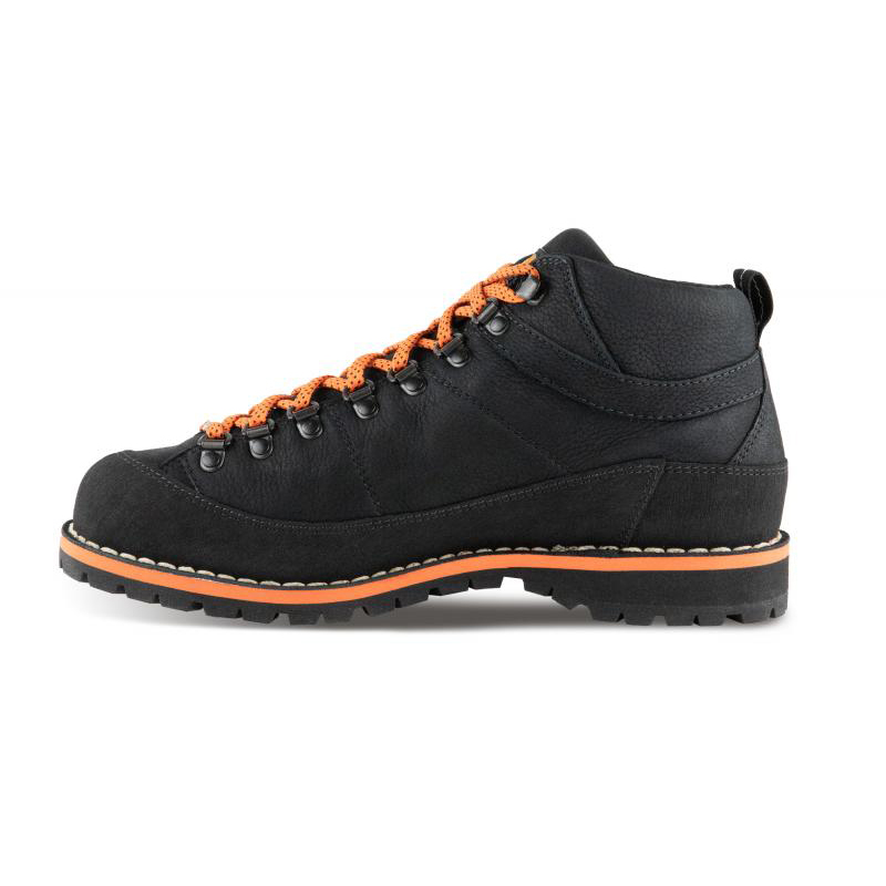 Crispi Monaco Premium GTX Wanderschuhe Schwarz Orange | WDNBTP630