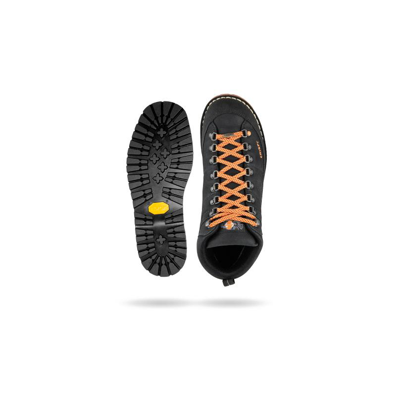Crispi Monaco Premium GTX Wanderschuhe Schwarz Orange | WDNBTP630