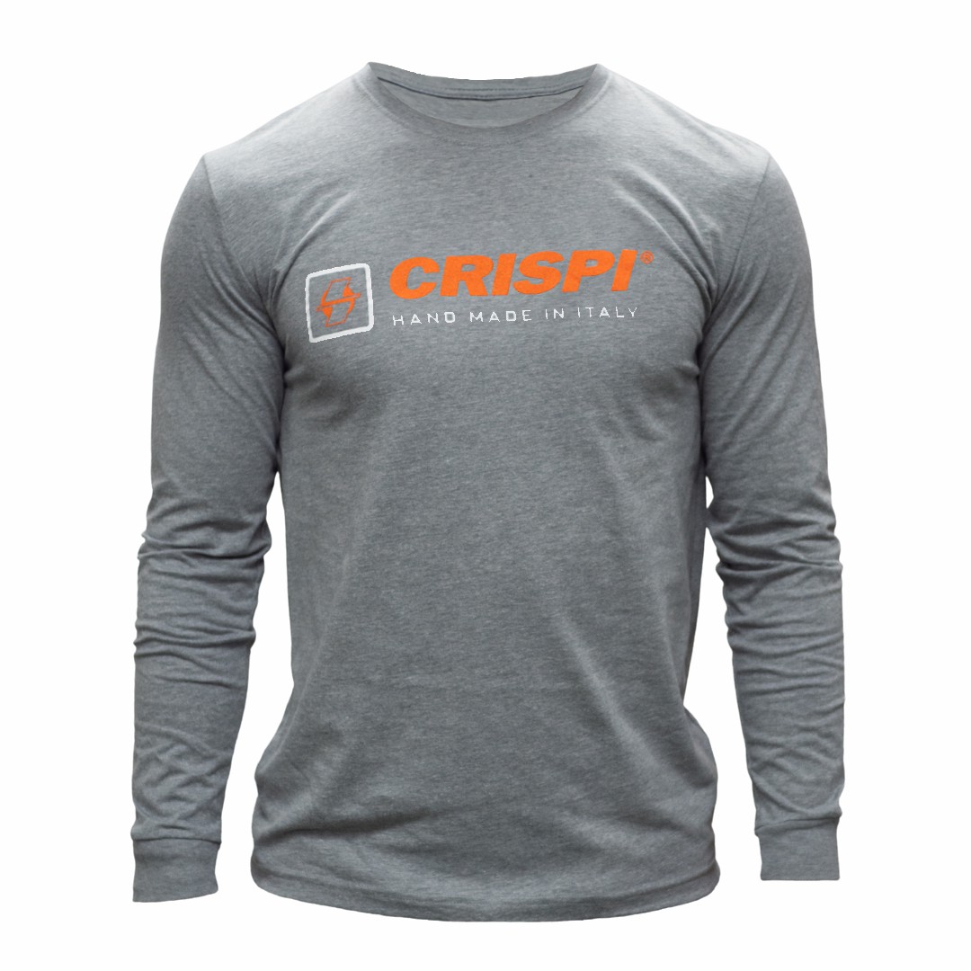 Crispi Shop Long Sleeve T-Shirts Grau | DYLPMJ807
