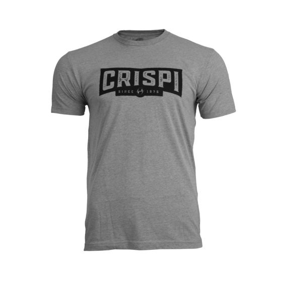 Crispi Since 75 T-Shirts Dunkelgrau | WNMUGD281