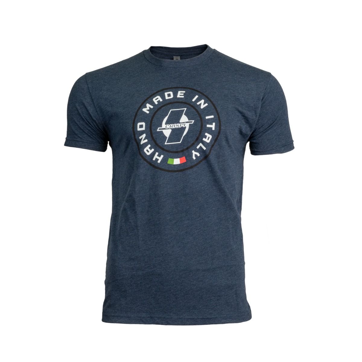 Crispi Sticker T-Shirts Navy | DPXNHT643