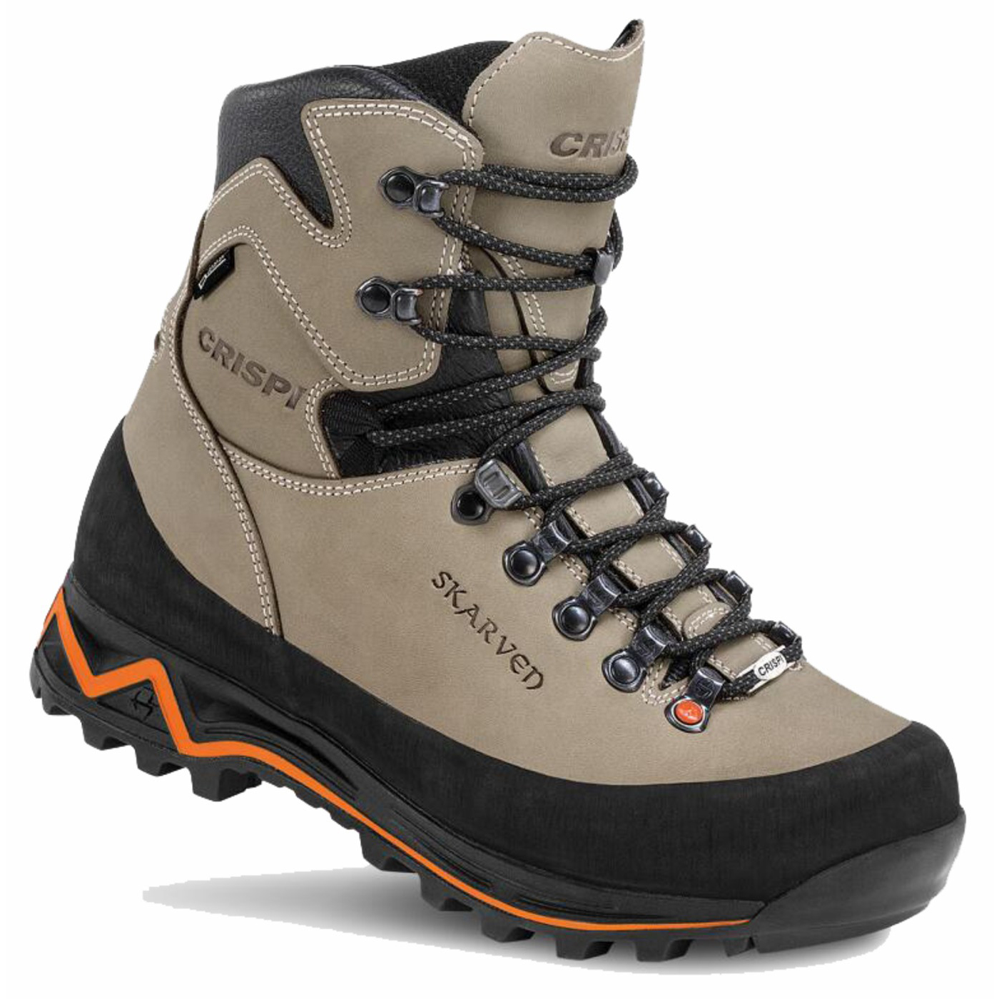 Crispi Svartisen BC Skistiefel Schwarz | WNLXEJ971