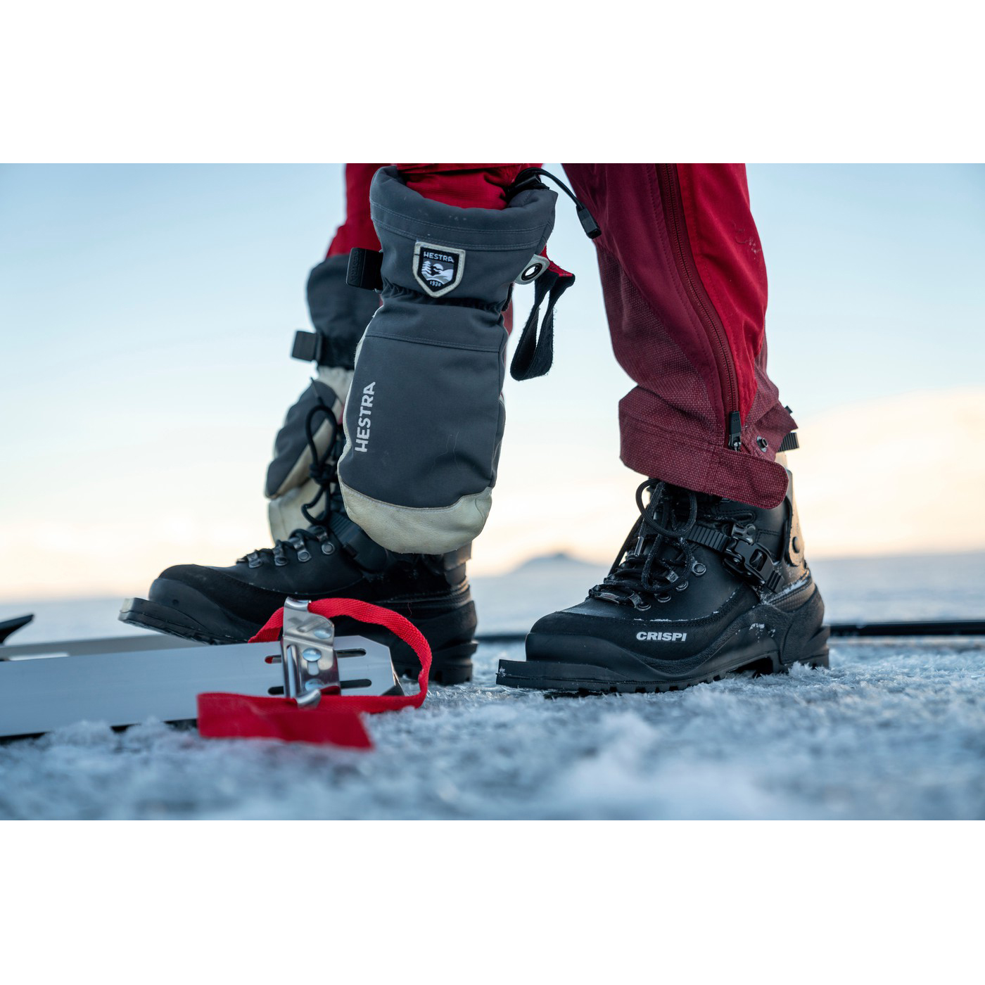 Crispi Titan Jagdstiefel Schwarz Orange | QLDKRW187