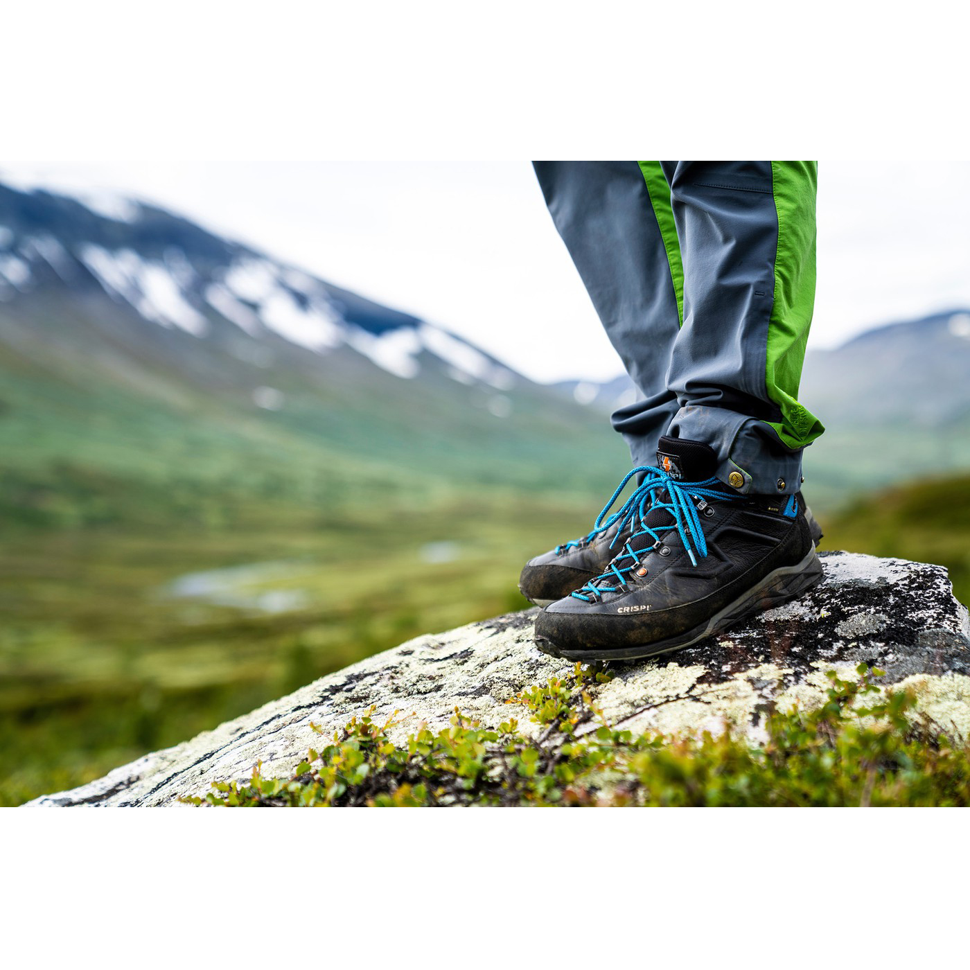 Crispi Valdres Wanderschuhe Schwarz | BUFVQY982