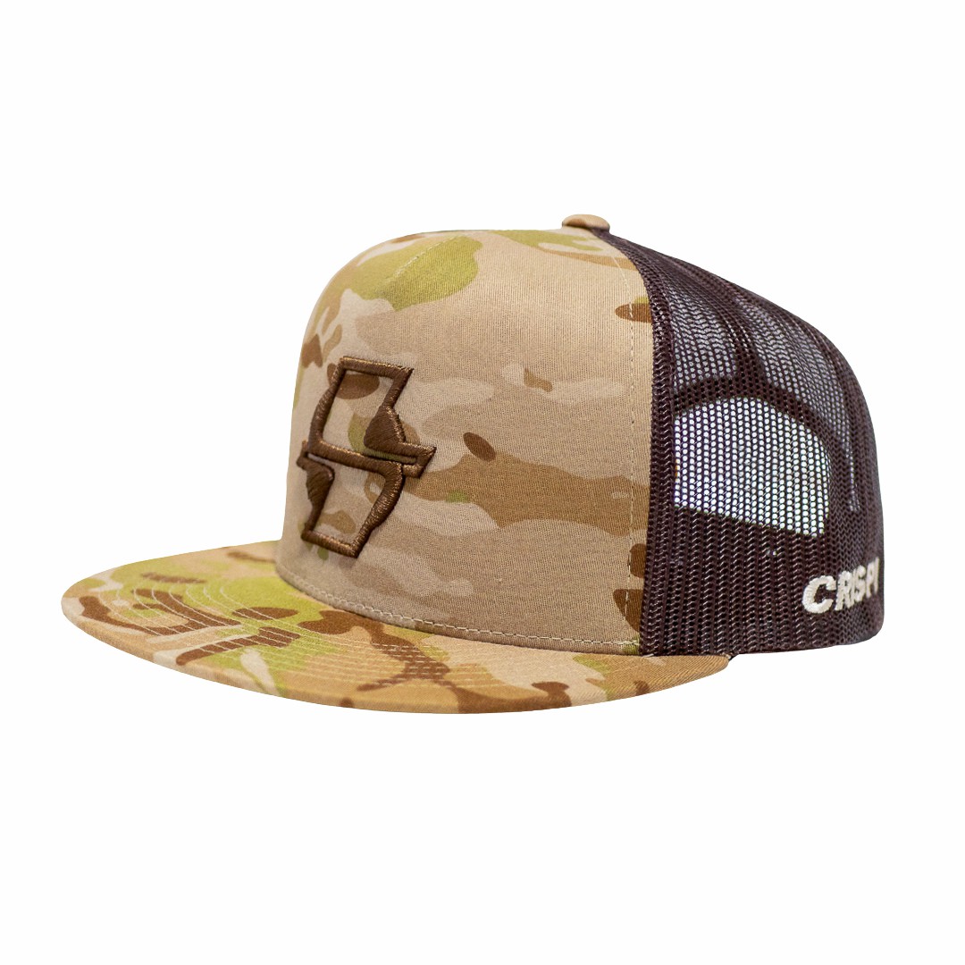 Crispi Yupoong Snapback Hüte Khaki | KHPQAF290